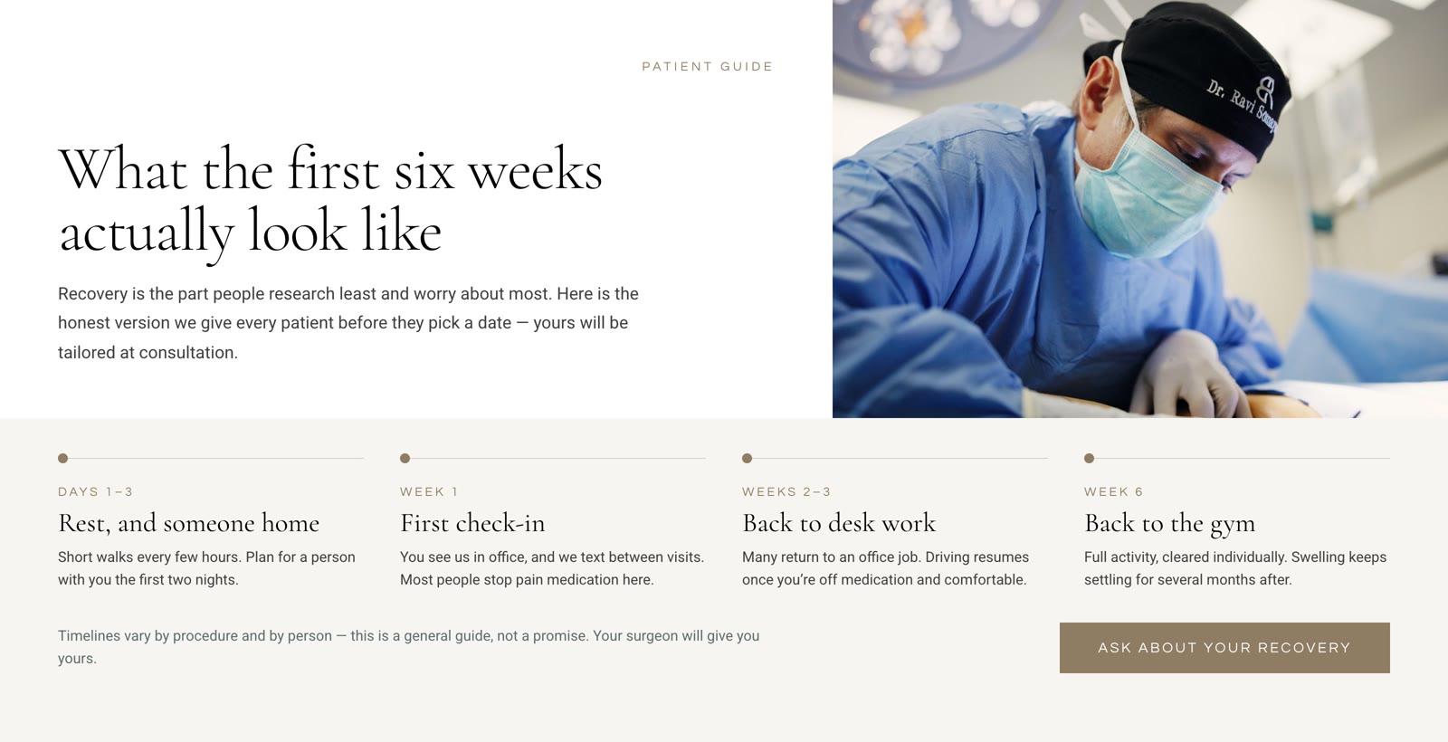 A Body by Ravi patient guide written and designed by Luma Media